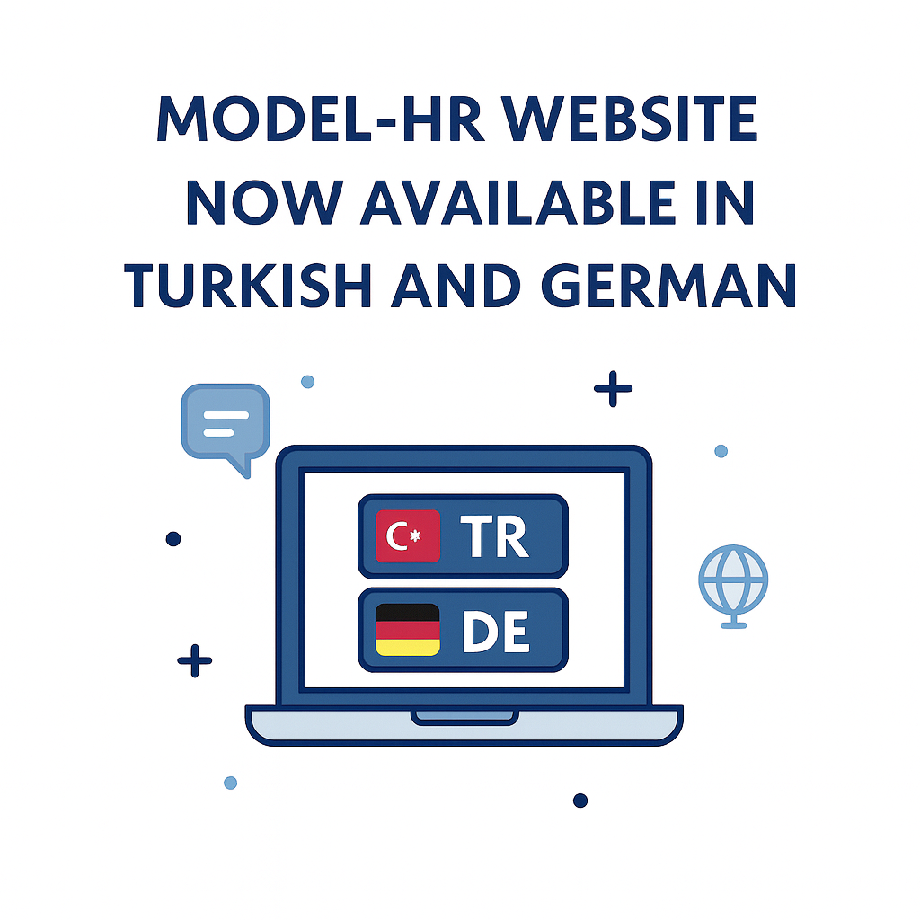 MODEL-HR Website Is Now Available in Turkish and German!